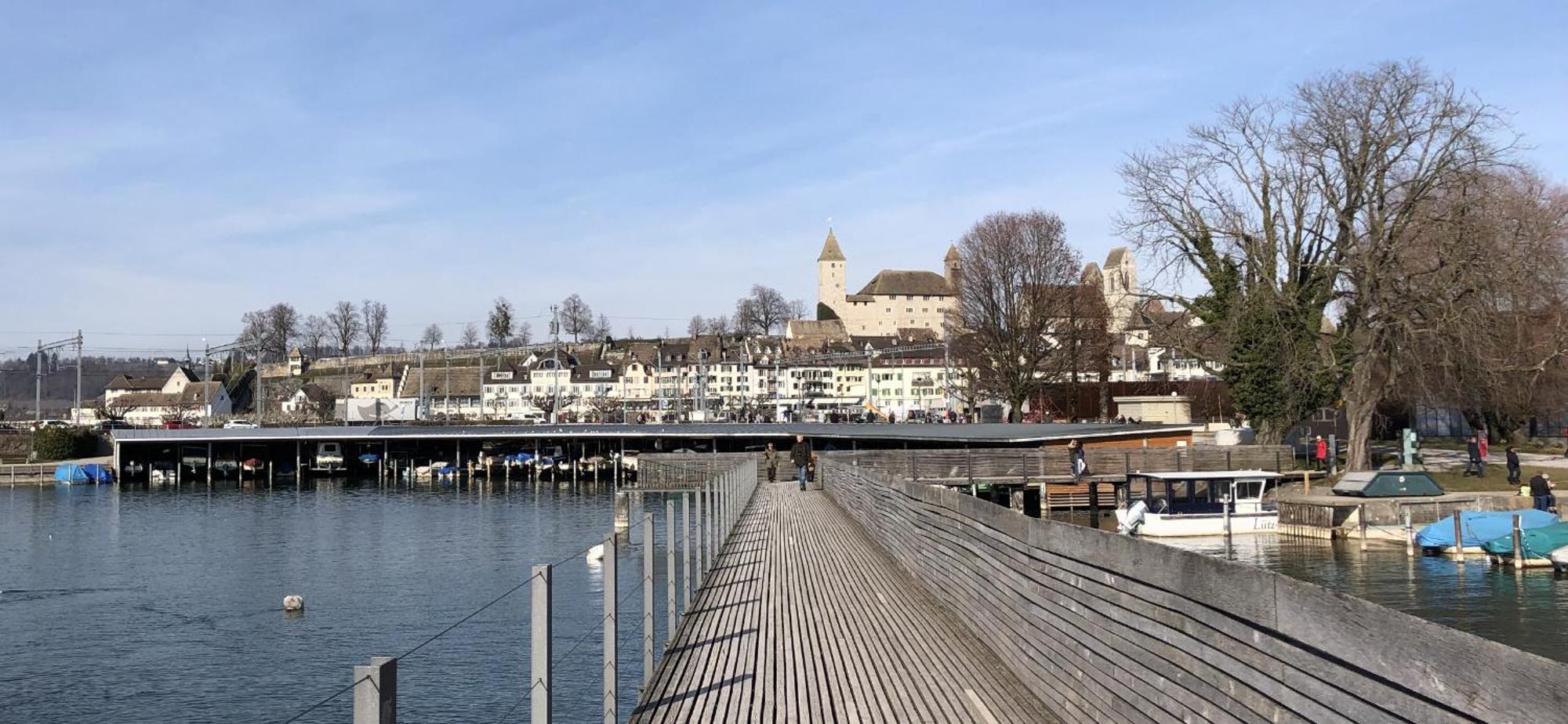 Ferienwohnung Rapperswil Buitenkant foto